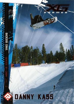 2004 Pro Core Sports X Games #2 Danny Kass Front